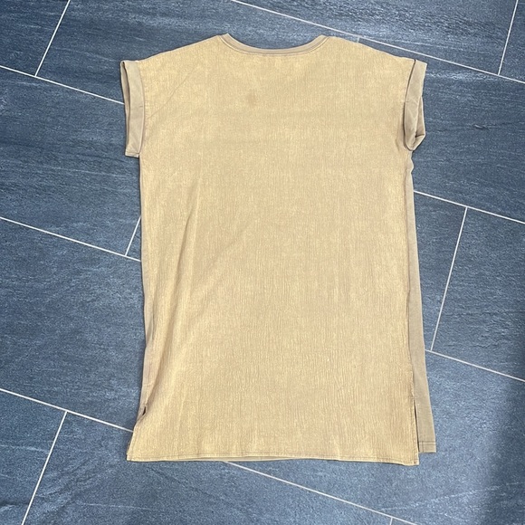 two tone T-shirt dress - Picture 6 of 8